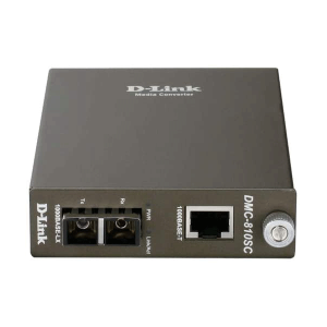 D-LINK DMC-810SSC, 10/100/1000 1310mm SM 10Km SC Media Converter,DMC-810SSC