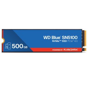 WD Blue SN5100 Internal SSD NVMe 500GB M.2 2280 - WDS500G5B0E