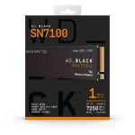 WD Black SN7100 Internal SSD NVMe 1TB M.2 2280 - WDS100T4X0E