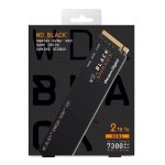 WD Black SN850X Internal SSD NVMe 2TB M.2 2280 - WDS200T2X0E