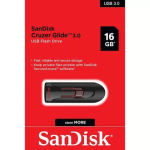 SanDisk Cruzer Glide 16GB USB 3.0 Flash Drive