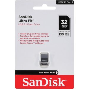 SanDisk Ultra Fit 32GB USB 3.2 Flash Drive