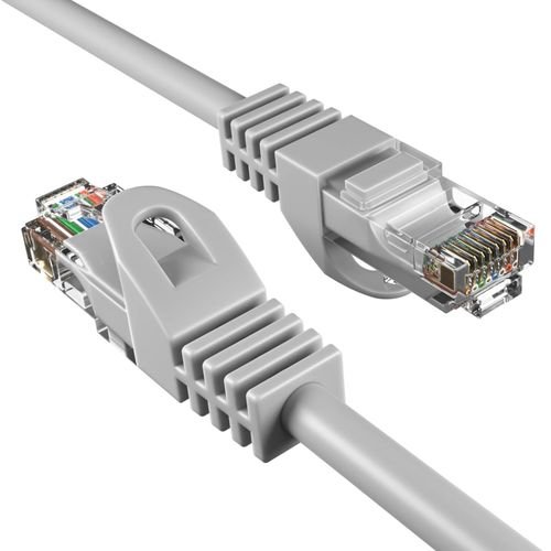 D-LINK, Cat6 UTP 2M Patch Cord (Grey),PATCH-C6-2M-GRY