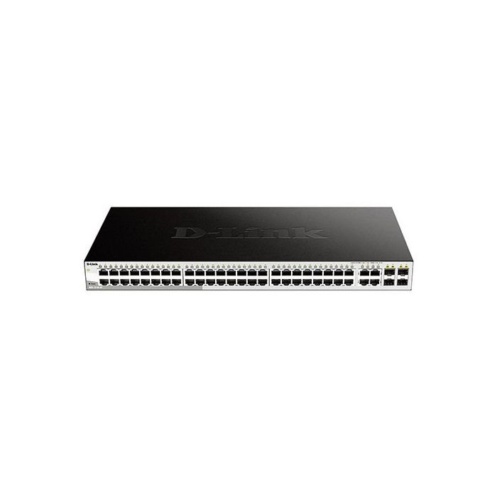 D-LINK DGS-1210-52MP, 48-Port Gigabit SFP Metro Smart Switch + 4 SFP,DGS-1210-52MP