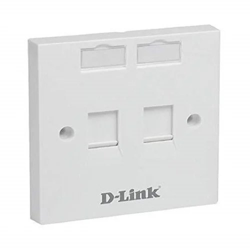 D-LINK, Four Port Faceplate,4-PORT-FACEPLATE