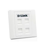 D-LINK four port faceplate