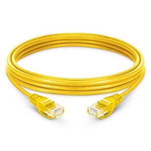 D-Link 1M Cat6A 10G UTP 24 AWG PVC Round yellow Patch Cord