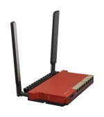 MikroTik L009UiGS-2HaxD-IN Wireless Router Gigabit Ethernet Single-band (2.4 GHz) Red