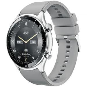 QCY Active GT Bluetooth?Smartwatch, Black, Silver Gray