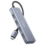 Ugreen 4-Port USB 3.0 Hub with USB-C Power Supply (UG- 70336)