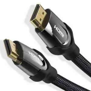 Vention Nylon Braided HDMI Cable 1M Black Metal Type, VAA-B05-B100