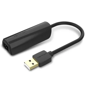 Vention USB-C to Gigabit Ethernet Adapter 0.15M Black, CFBBB