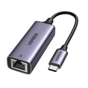 Ugreen USB Type C to 10/100/1000M Ethernet Adapter Space Gray (UG- 50737)